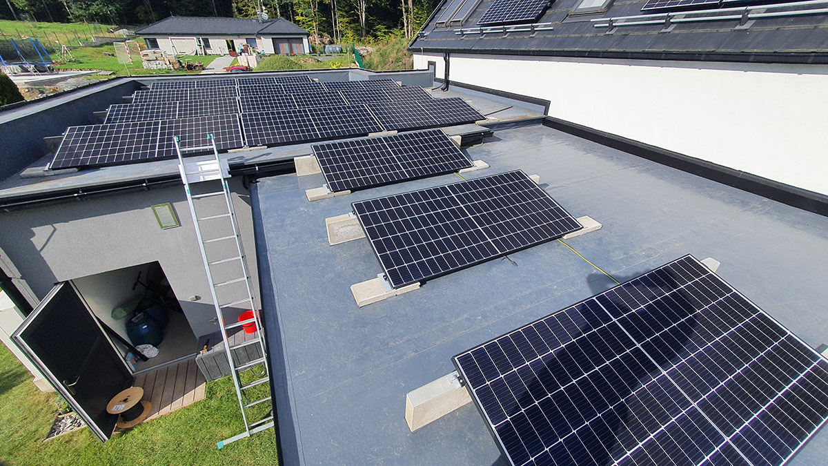 Antelon solární elektrárna (FVE) 10 kWp Libouchec Ústecký kraj